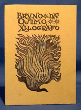 Bruno osimo xilografo. usato  Torino
