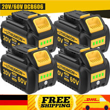 4x akumulator 20V 54V 60V 9.0Ah do DeWalt DCB205 DCB206 DCB606 DCB609 DCB205 DCB204, używany na sprzedaż  Wysyłka do Poland