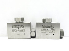 LOTE DE 2 ENGENHEIROS DE AUTOCLAVE CLX9900 COTOVELO 20K PSI 2006-297 (316SS) comprar usado  Enviando para Brazil