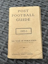 post football guide for sale post football guide for sale NOTTINGHAM