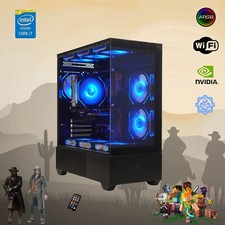 Usado, PC para jogos i7 MultiCore CPU até GTX 1080Ti 11GB RAM 64GB SSD/HDD 1T WiFi+BT W10 comprar usado  Enviando para Brazil