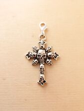 Totenkopf kreuz anhänger gebraucht kaufen  Stade