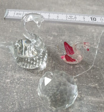 Glas schwan kugel gebraucht kaufen  Düsternort