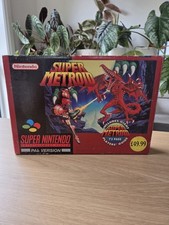 Super Metroid - Super Nintendo - PAL BIG BOX - SNES - Metroid  comprar usado Super Metroid - Super Nintendo - PAL BIG BOX - SNES - Metroid  comprar usado  Enviando para Brazil
