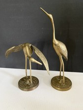 Pair vintage brass for sale  Hastings
