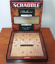 Scrabble deluxe tile for sale  GUILDFORD