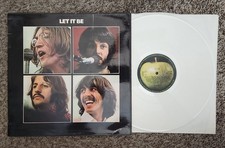LP de vinil branco Beatles década de 1970 Reino Unido Let It Be! comprar usado  Enviando para Brazil