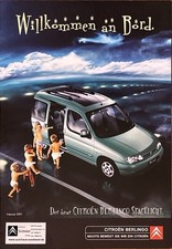 Citroen Berlingo SPACELIGHT Prospekt Brochure Depliant 03/2002 comprar usado  Enviando para Brazil