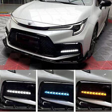 Para 2020-2022 TOYOTA COROLLA SE XSE LED DRL LUZ DE CIRCULAÇÃO DIURNA FAROL DE NEBLINA VIRAR comprar usado  Enviando para Brazil