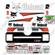 Kit de decalques compatível com Bobcat T590 carregador de esteira M-2, usado comprar usado  Enviando para Brazil
