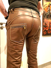 Designer nappa lederhose gebraucht kaufen  Radolfzell am Bodensee