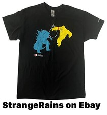 Camiseta Cruz Vermelha - Godzilla / King Kong - Give Blood (Média), usado comprar usado  Enviando para Brazil