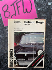 Reliant regal supervan for sale  MANCHESTER