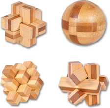 Giochi rompicapo legno usato  Roma