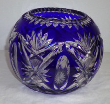 Vase boule overlay d'occasion  Noisy-le-Grand