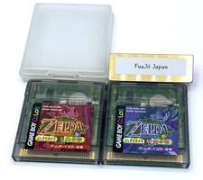 2 conjuntos Legend of Zelda Oracle of Ages & Oracle of Seasons conjunto Gameboy Color GBC comprar usado  Enviando para Brazil