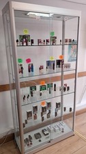 double door glass display cabinets for sale  SHEERNESS