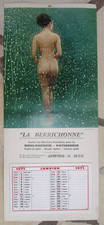 Ancien calendrier erotique d'occasion  Agay