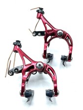 Pinças de bicicleta Fouriers bicicleta de estrada / contrarrelógio / triatlo TT vermelho anodizado comprar usado  Enviando para Brazil