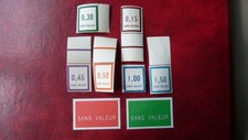 Lot timbres fictifs d'occasion  Vern-sur-Seiche
