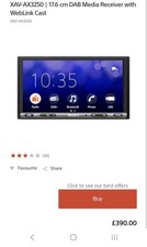 Sony xav ax3500 for sale  HYDE