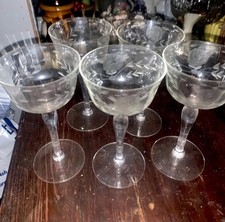 Antique cordial glasses for sale  Bellville