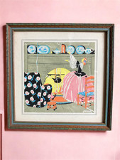 Art deco pochoir for sale  Dingmans Ferry