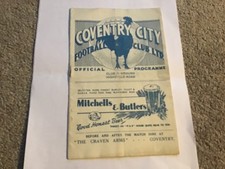 Rare coventry city for sale Rare coventry city for sale  YORK