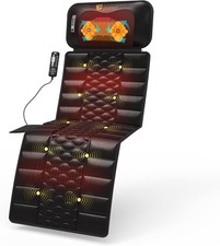 Tapete de massagem, massageador de pescoço destacável, aquecimento de vibração de corpo inteiro, almofada de massagem comprar usado  Enviando para Brazil