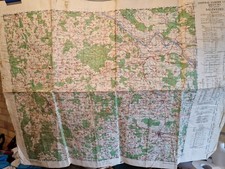 Ww2 map salzwedel for sale  STAFFORD