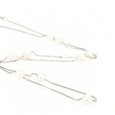 Collana donna perle usato  Ancona