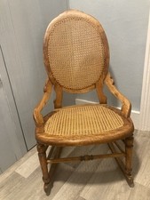 Antique wooden rattan for sale  ENFIELD