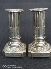 Paires bougeoirs bronze d'occasion  Caudebec-lès-Elbeuf