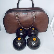 Wooden lawn bowls for sale  LONDON