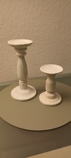 Kerzenhalterset weiß vintage gebraucht kaufen  Balingen