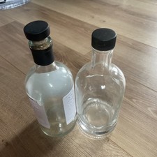 empty spirit bottles for sale  COWES