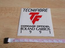 Autocollant tennis tecnifibre d'occasion  Toulon-