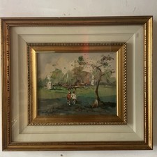 Quadro dipinto vintage usato  Caserta
