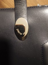 Borsa mano blu usato  Roma