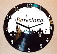 Barcelona wanduhr schallplatte gebraucht kaufen  Munster