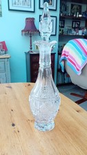 Tall glass decanter for sale  TEWKESBURY