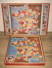 Ancien puzzle bois d'occasion  Neuville-aux-Bois