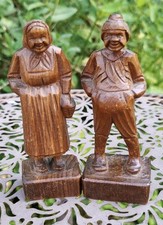 Holz figur paar gebraucht kaufen  Alsfeld