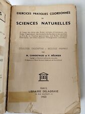 Chadefaud sciences naturelles d'occasion  Yffiniac