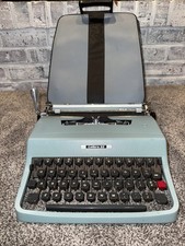 Máquina de escrever vintage Olivetti Underwood Lettera 32 com estojo OG feita na Itália anos 60’ comprar usado  Enviando para Brazil