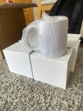 Sublimation white mugs for sale  HUDDERSFIELD