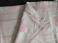 Nappe ancienne broderies d'occasion  Entraigues-sur-la-Sorgue