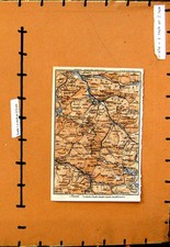 Usado, Mapa antigo vintage 1961 Tirol Salzburg Bludenz Schruns Braz Klosters 20º comprar usado  Enviando para Brazil