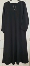 Black abaya jilbaab for sale  LEICESTER