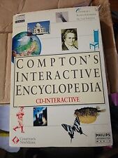 longbox game compton's cd enciclopédia interativa região livre cdi philips cd-i, usado comprar usado  Enviando para Brazil